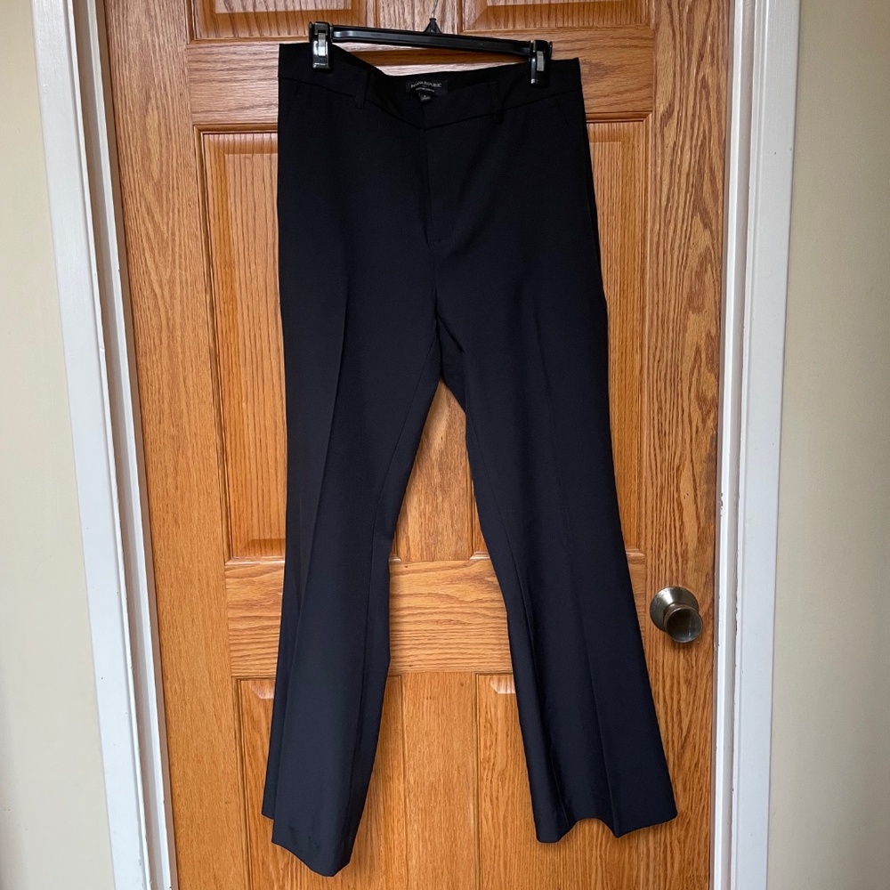 Banana Republic Factory women's black suit pants size 8